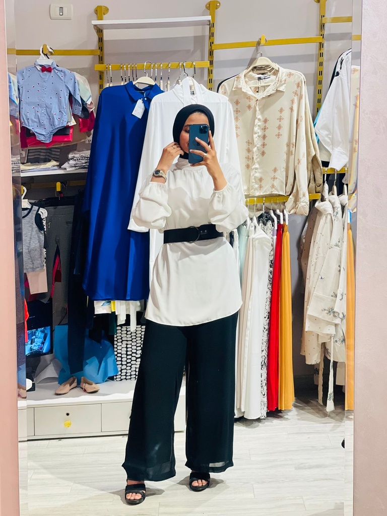 Hagag Mayan Blouse - Offwhite
