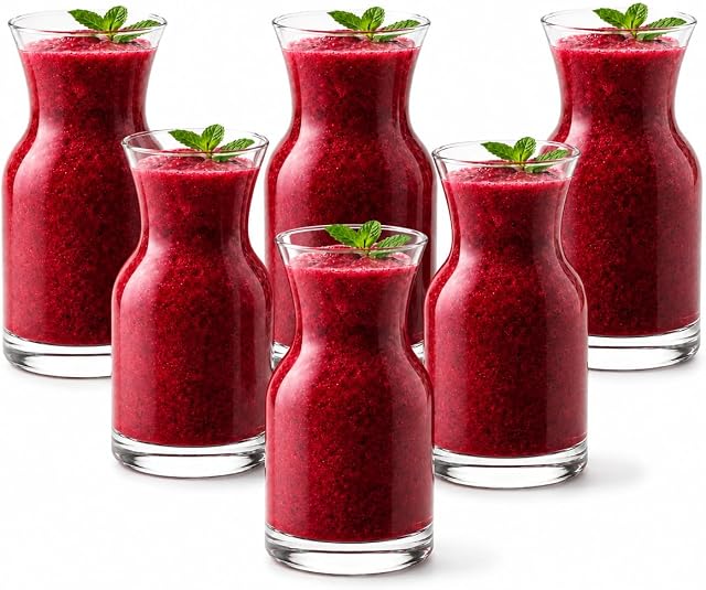 Hagag ova 200ml clear glass tumblers for juice water soft drinks cold beverages everyd