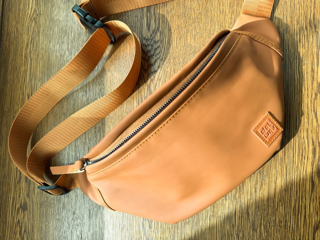 dot waist bag tawny