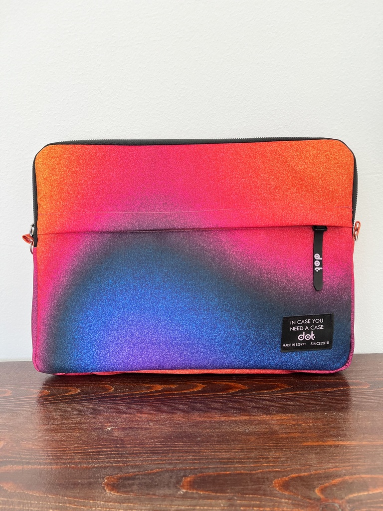 dot Gradient glow in Sunset hues 13 inch