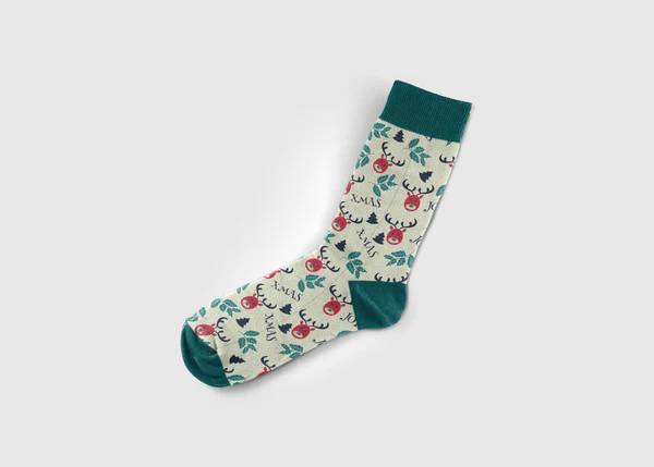 dot deer socks