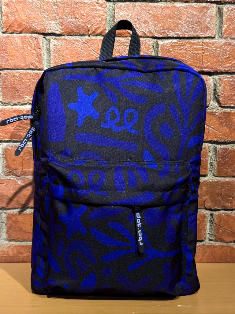 dot blue and black seamles pattern