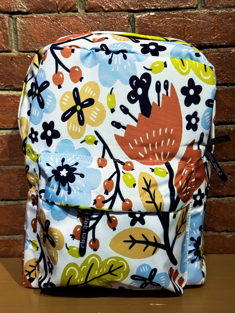 dot floral whiter pattern