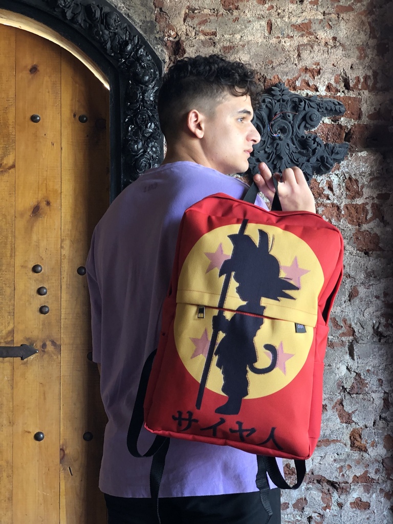 dot bag dragon ball  printed