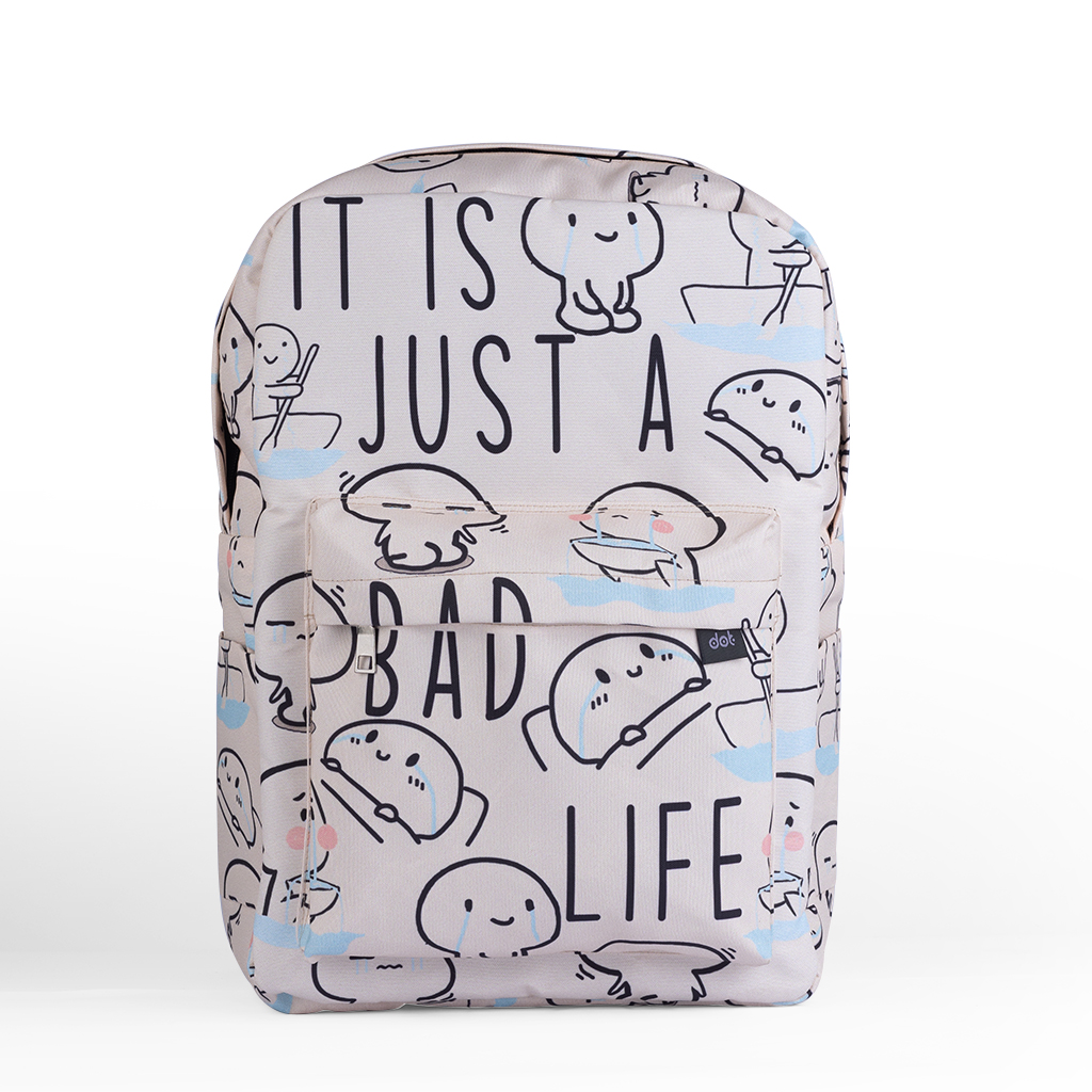 dot bag just bad life pattern