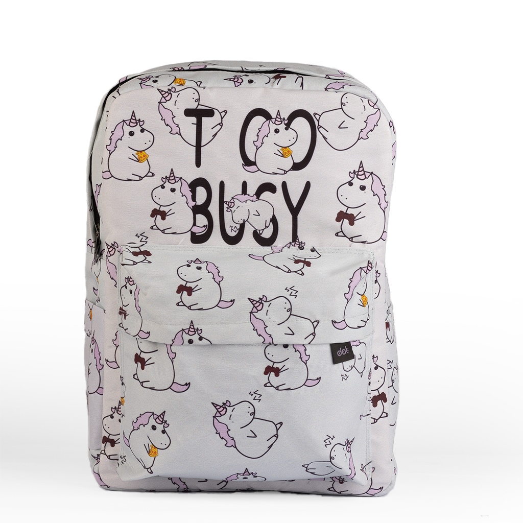 dot bag too busy pattern