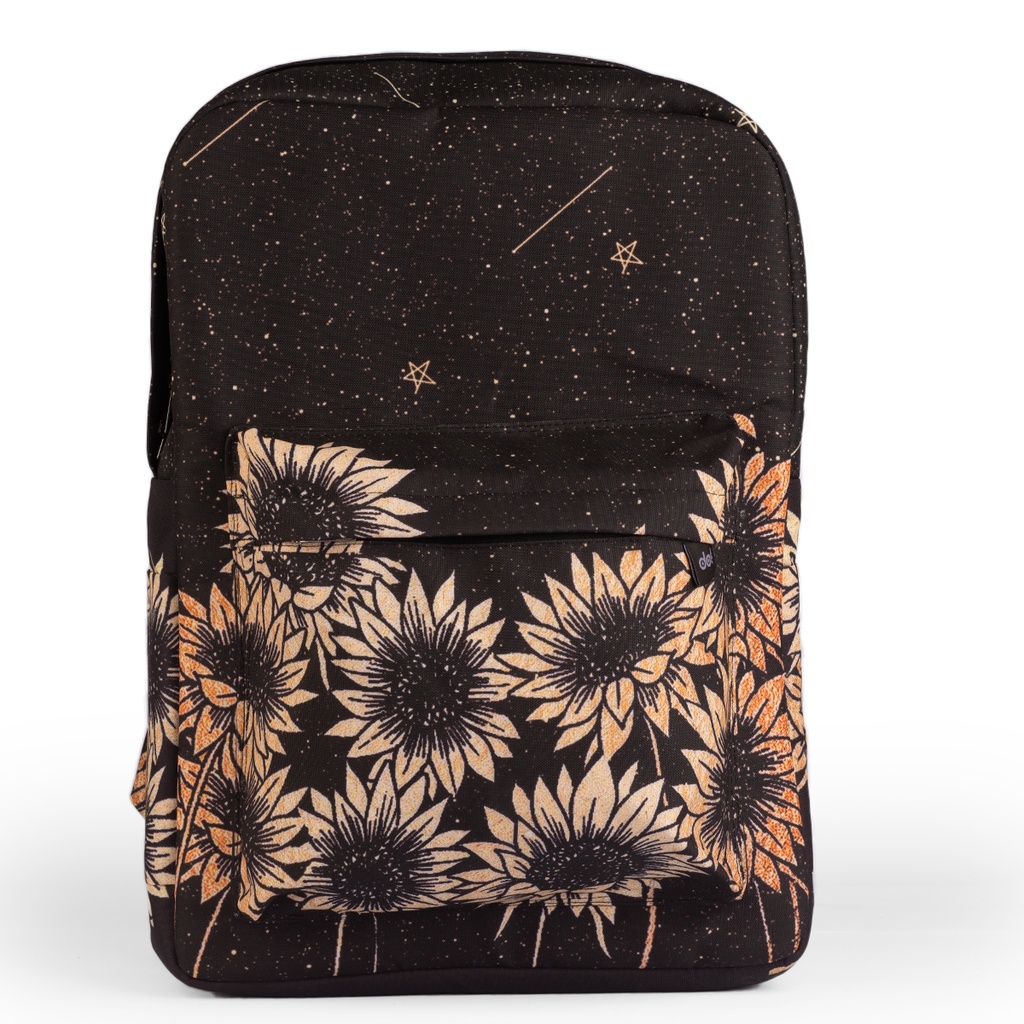 dot bag sunflower printed