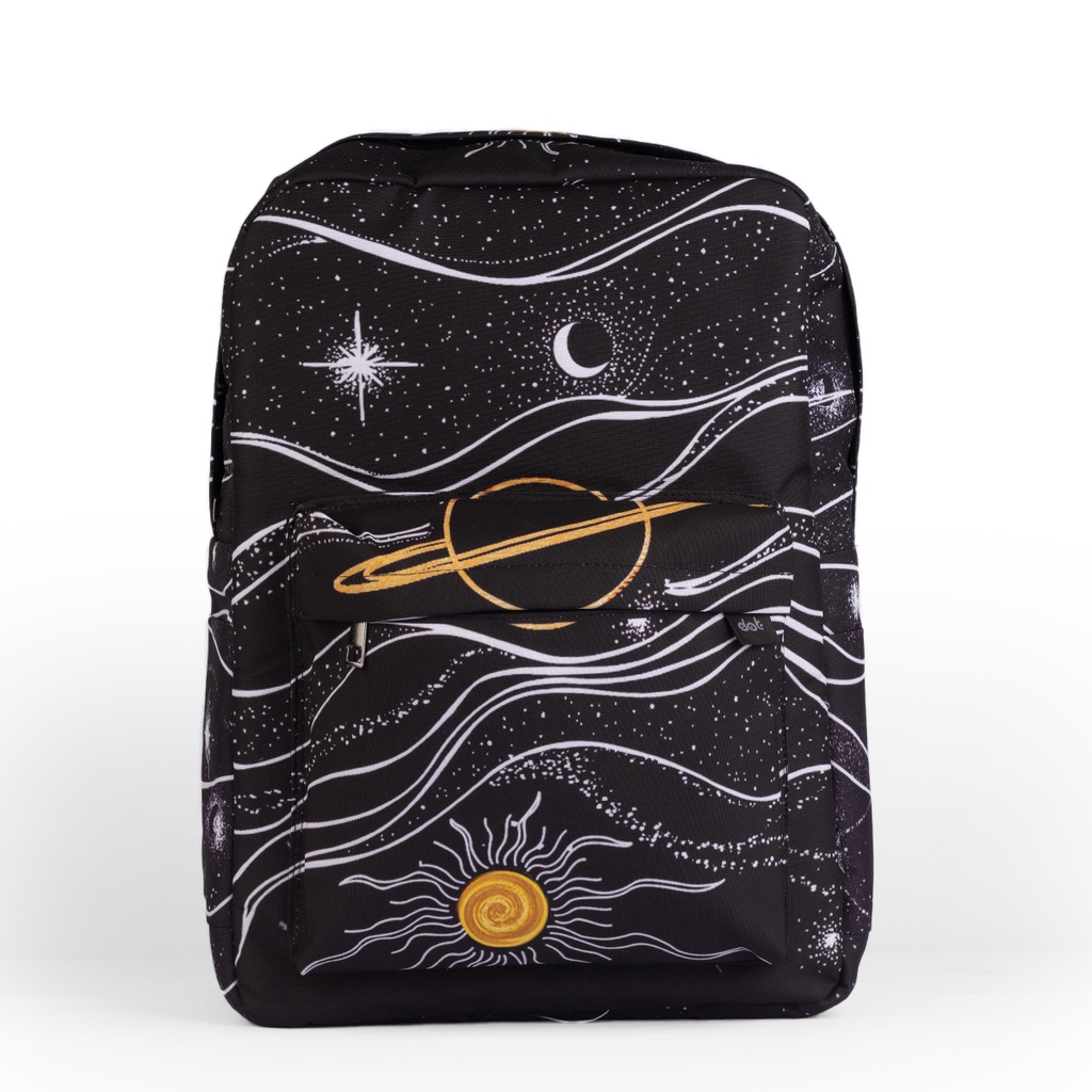 dot bag space printed