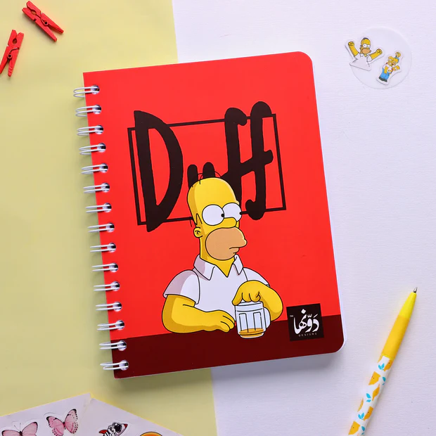 dot Notebook wired duff