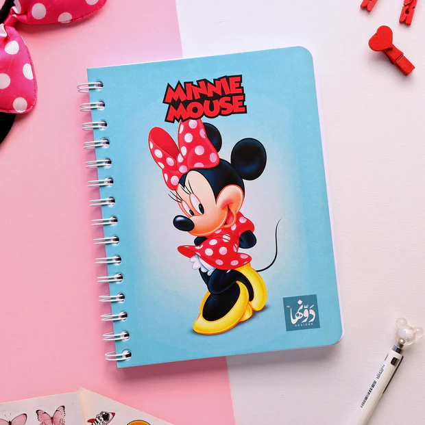 dot Notebook wired minnie mouse