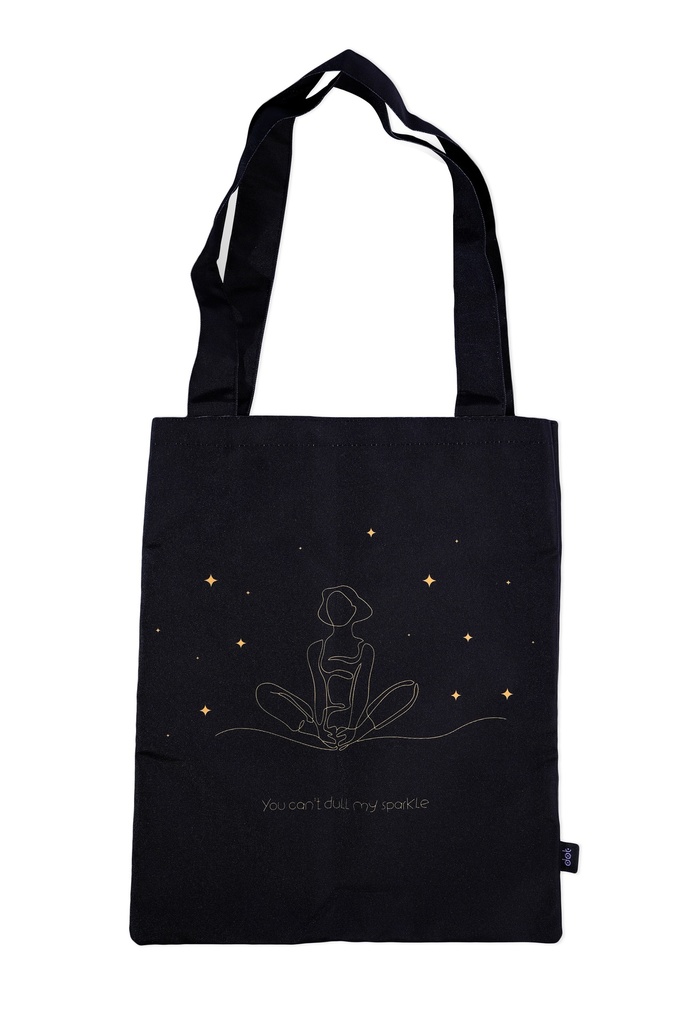 dot sparlke tote bag