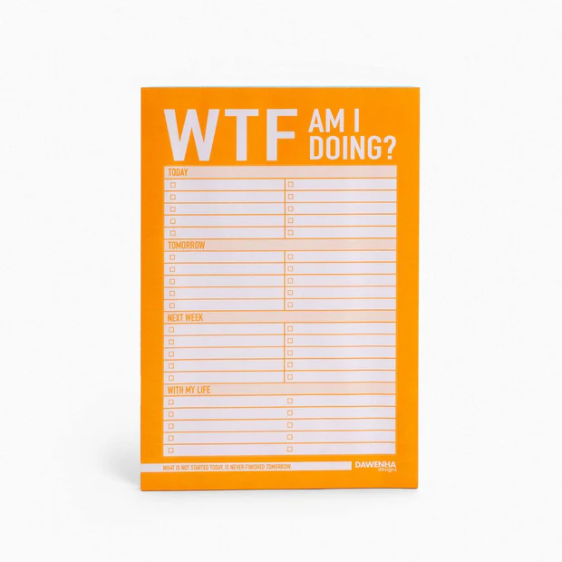 dot to-do english - wtf am i doing