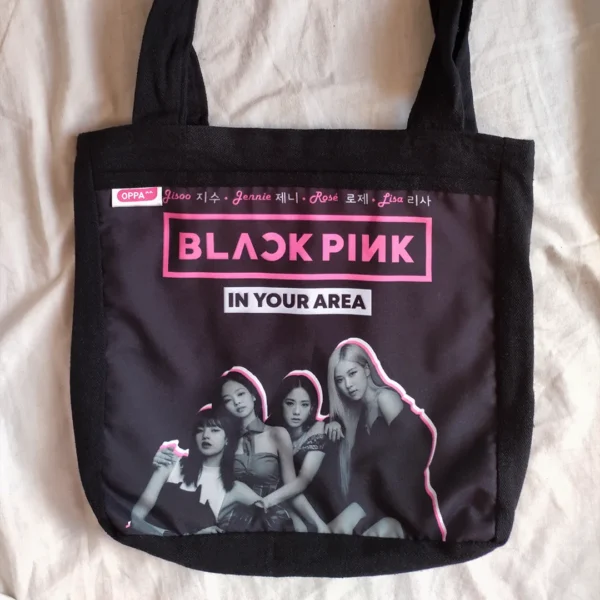 dot Tote Bags Blackpink