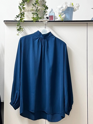 Hagag Amalia  Blouse - petrole Blue