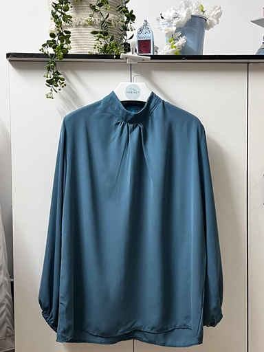 Hagag Amalia  Blouse - petroleum