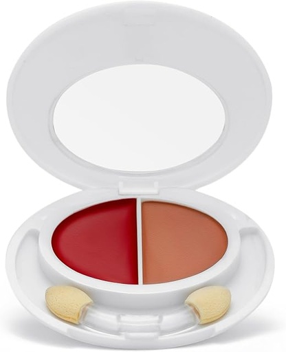 Hagag vanilia scent duo creamy blusher 4 g red -peachy