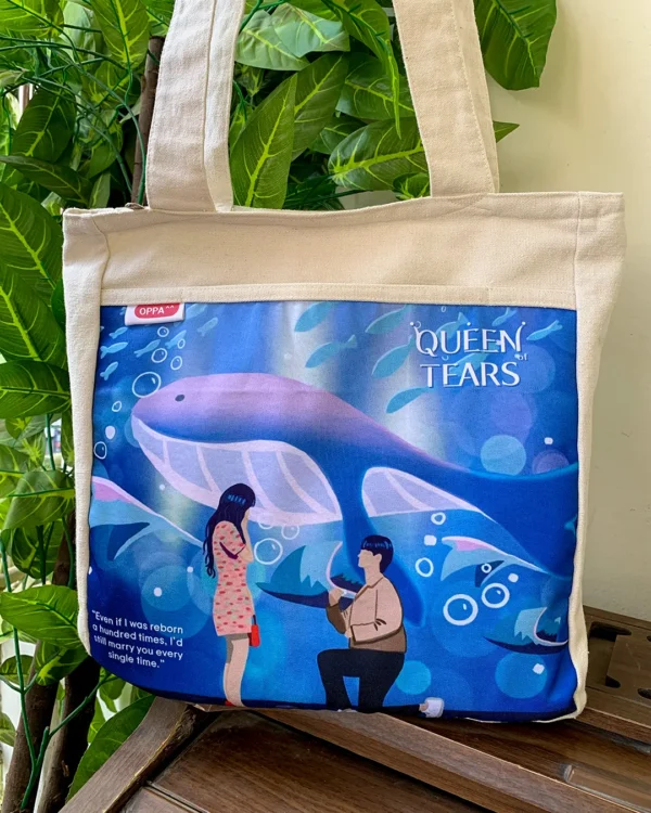 [4439] dot Tote Bag Queen of Tears Magical V.1