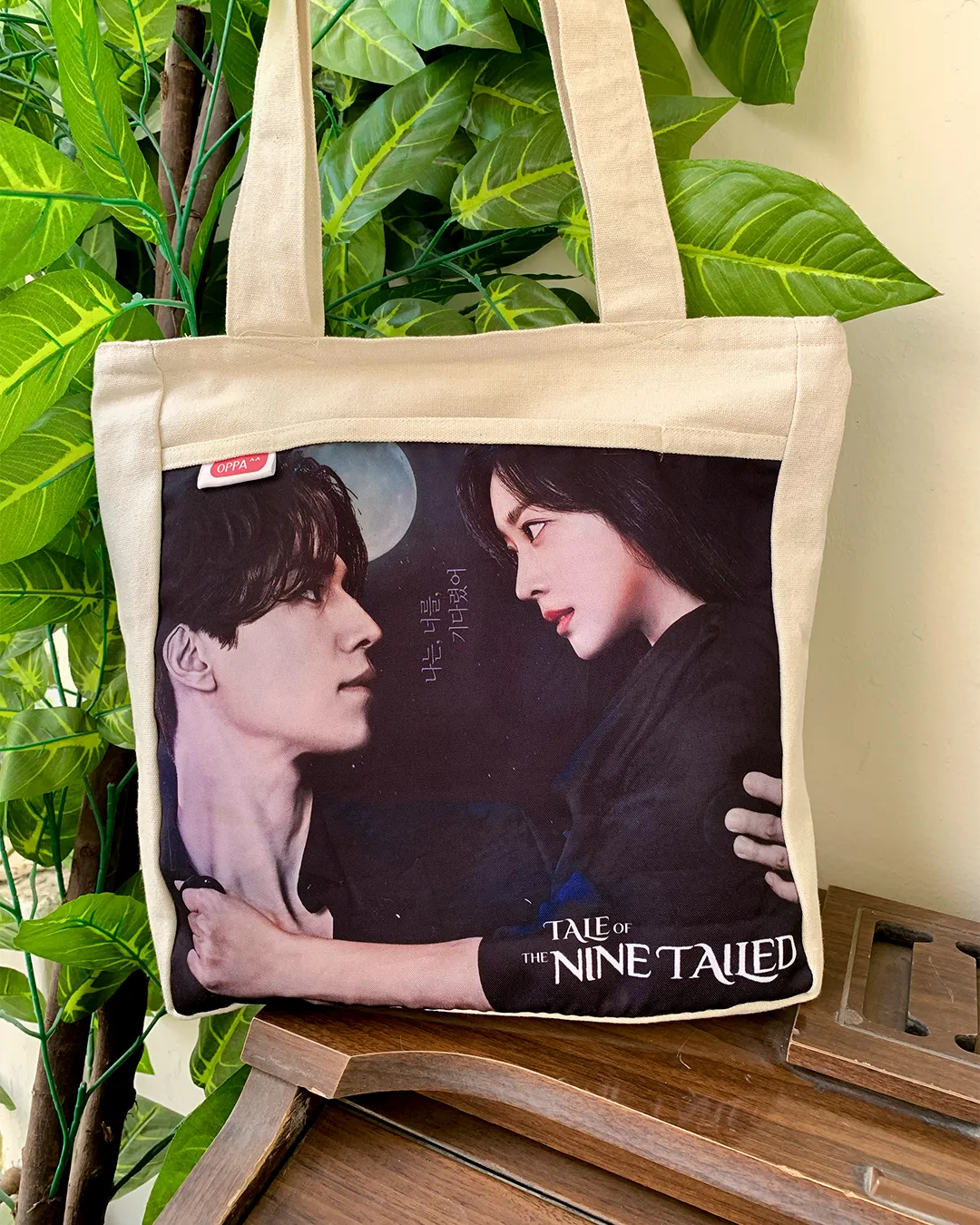 [4450] dot  Tote Bag Tale of the Nine Tailed Magical