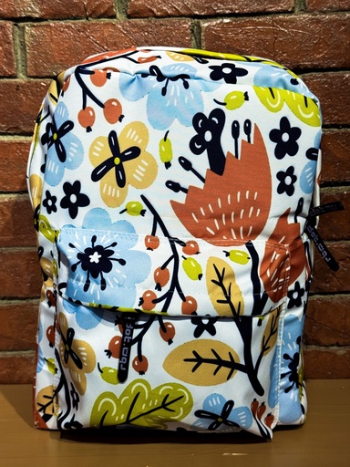 [4874] dot floral whiter pattern