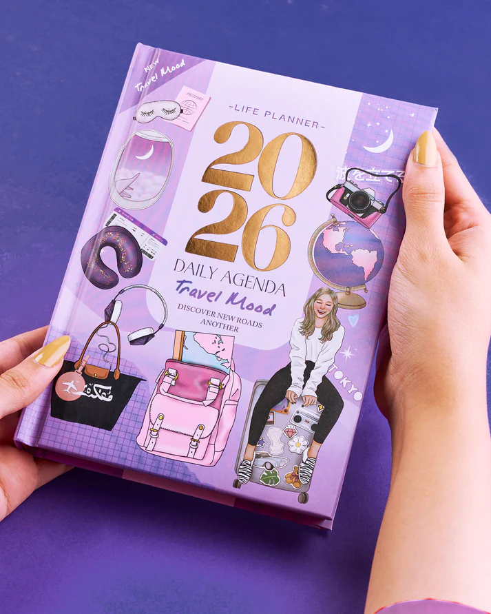 [4970] dot Travel Mood Daily Agenda 2026