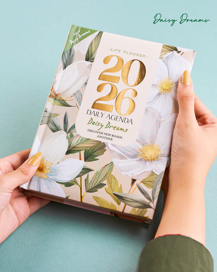 [4972] dot Daisy Dreams Daily Agenda 2026