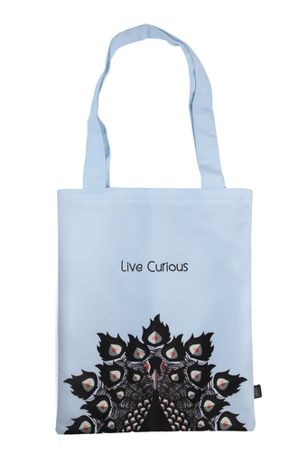 [3479] dot live curious tote bag