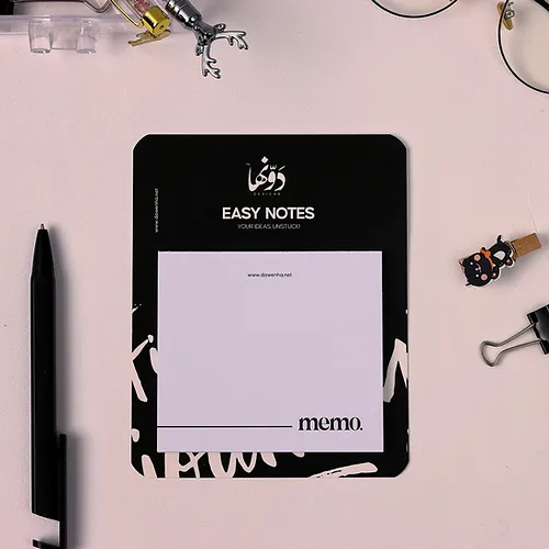 [3581] dot Easy notes black - memo blank