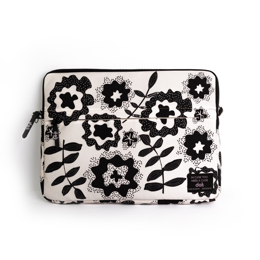 [3707] dot leaves labtop sleeve
