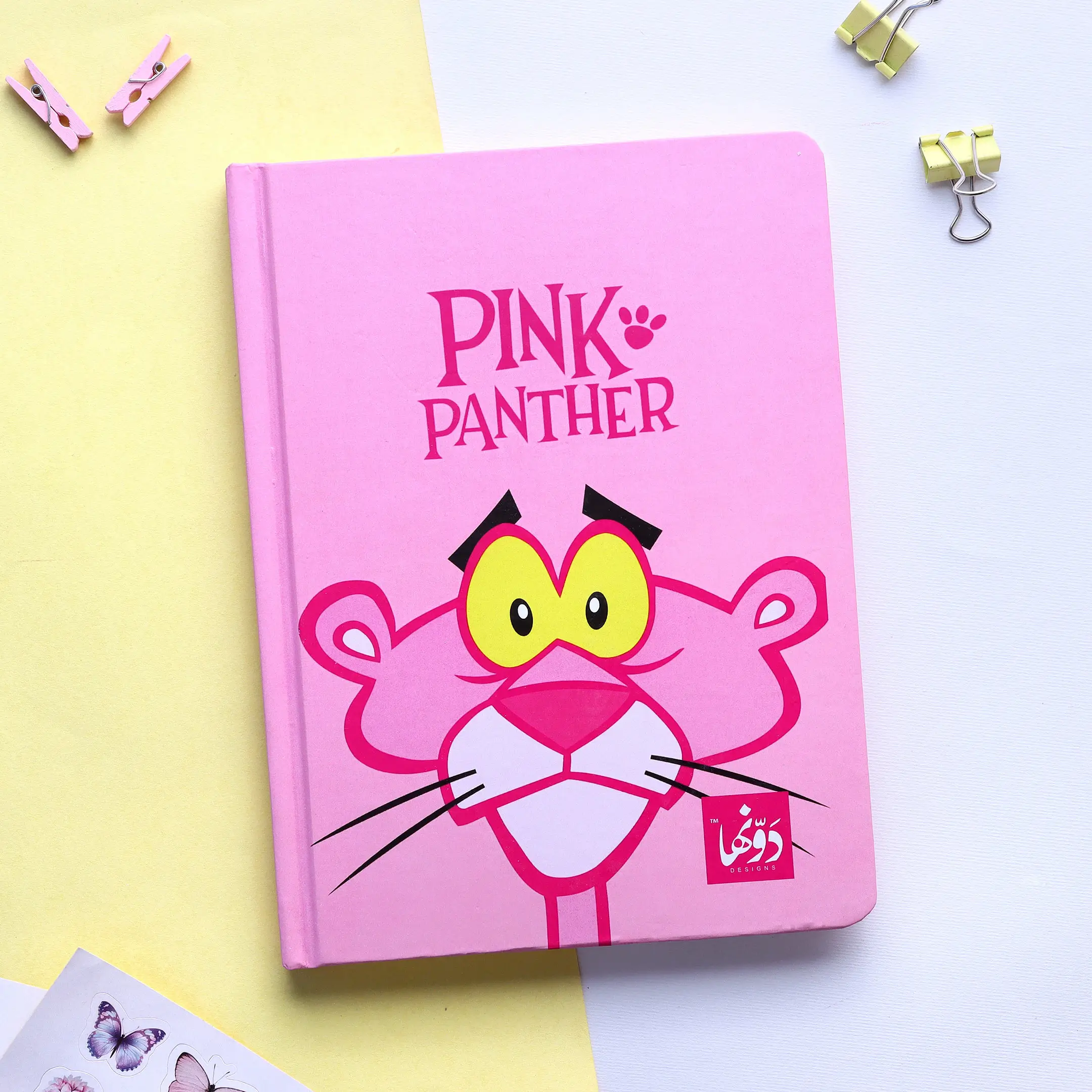 [3357] dot Notebook pink panther