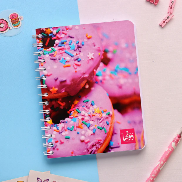 [3337] dot Notebook wired donuts