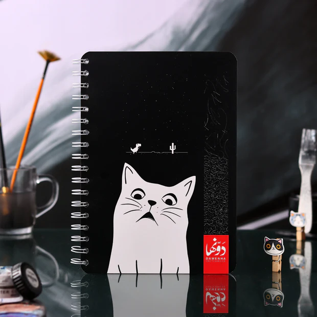 [3326] dot sketchbook mad cat