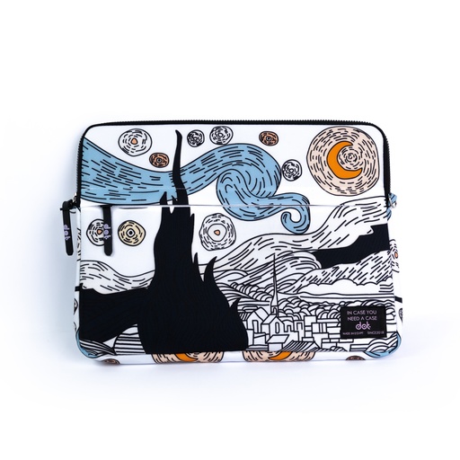 [3699] dot starry night labtop sleeve