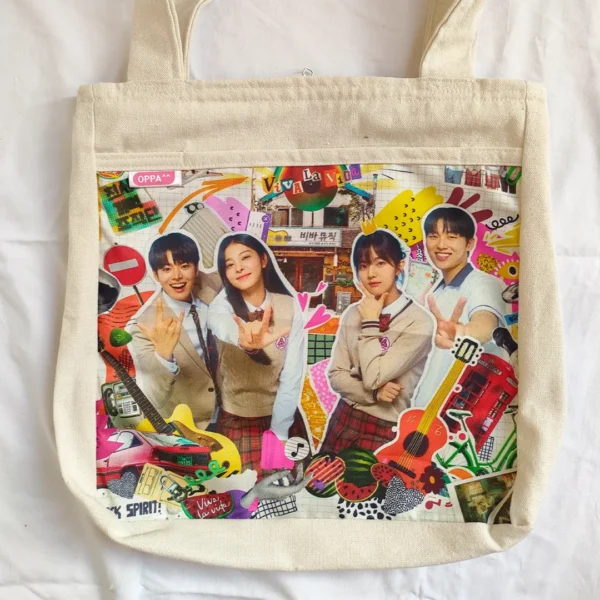 [3960] dot Tote Bags Watermelon 2