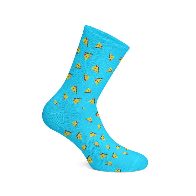 [4398] dot Pizza baby blue
